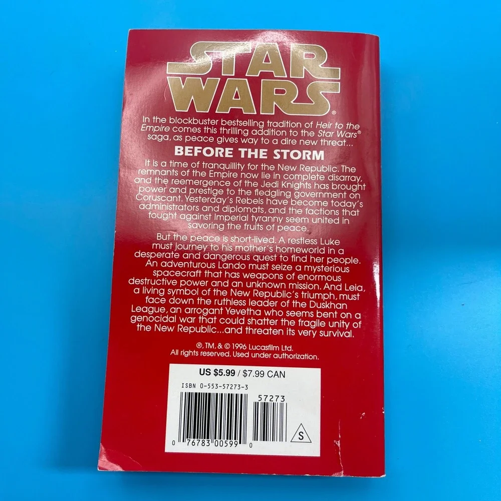 Star Wars Before The Storm Black‎ Fleet Crisis Book 1 Michael P Kube-McDowell